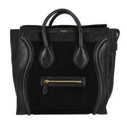 Large Luggage, Suede/Leather, Black, S-GA-1029, DB, 2*